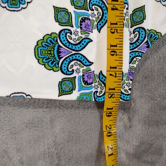 Jude Connally Women's Lisa Keyhole Shift Dress Paisley Medallion Small - Picture 7 of 8